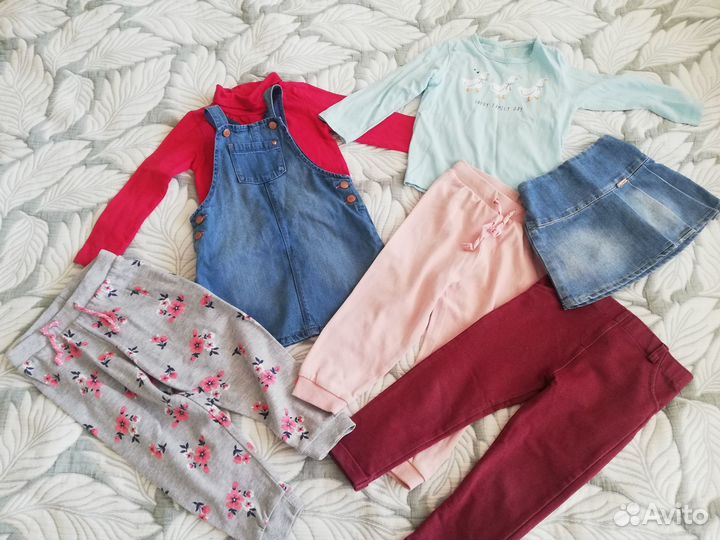 Пакет вещей для девочки 86- 92