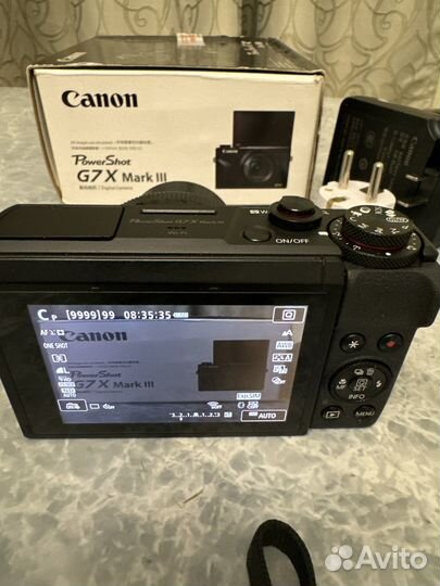 Фотоаппарат Canon g7x mark iii