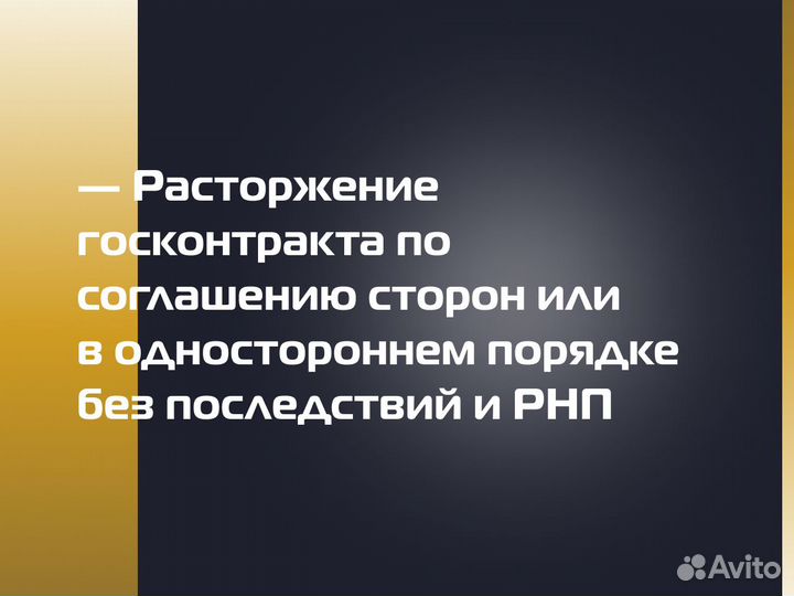 Юрист госзакупки расторжение суд иск 44 фз