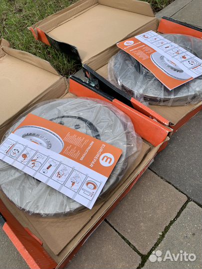 Тормозные диски Peugeot/Citroen 283мм