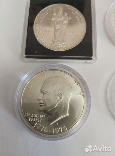 Монеты серебро