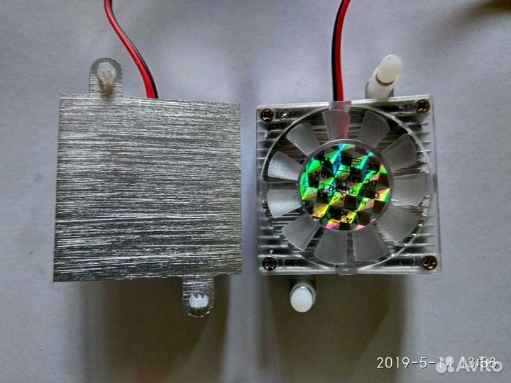 Новый вентилятор с радиатором