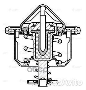 Термостат haval F7/F7X (19) /H9 (15) 2.0T (90С)