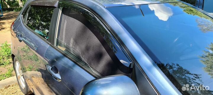 Каркасные шторки на Kia Rio 3