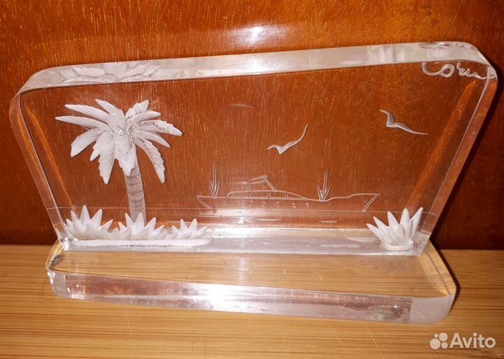 Настольная плакетка Сочи СССР