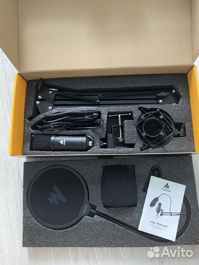 Микрофон для подкастов Maono AU-A04