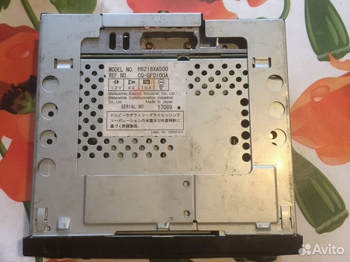 Автомобильный проигрыватель мини дисков-радио