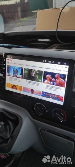 Магнитола на Форд Транзит