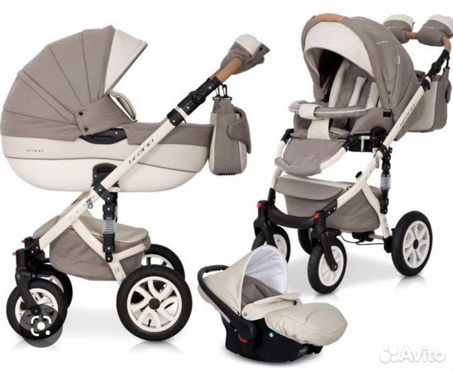 Коляска riko bruno 3 в 1