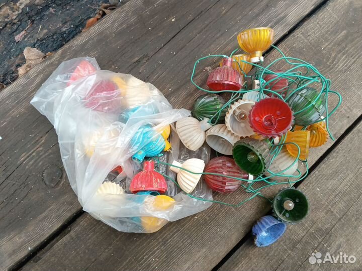 Елочная гирлянда СССР + звезда