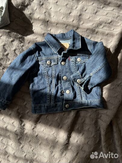Джинсовая куртка levis детская 12 мес