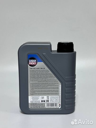 Моторное масло liqui moly TOP TEC 4600 5W30 1L