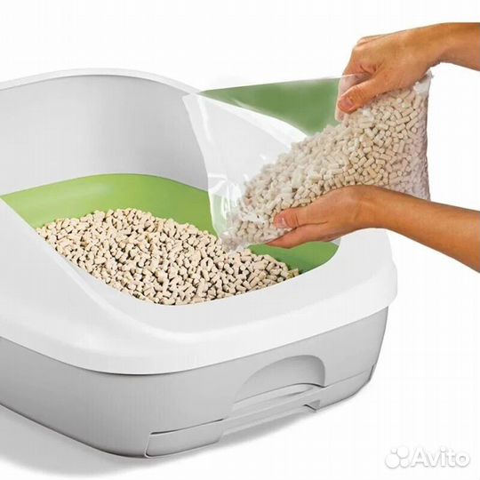 Наполнитель для кошачьего туалета древесный