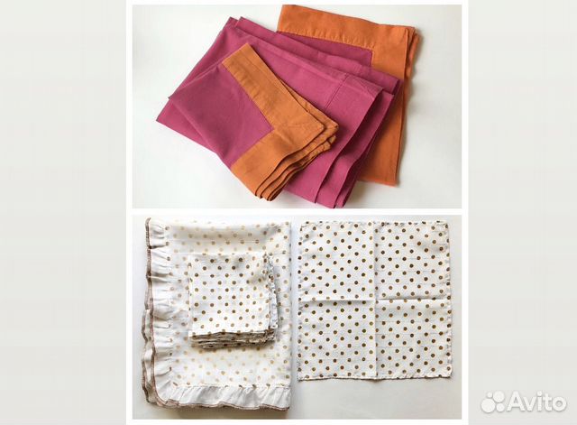 Комплект салфетки и скатерть на стол сервировочные