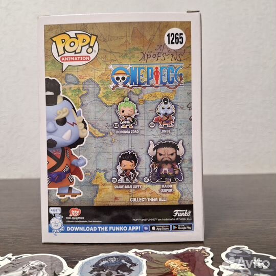 Фигурка Funko POP One Piece Jinbe Chase 1265