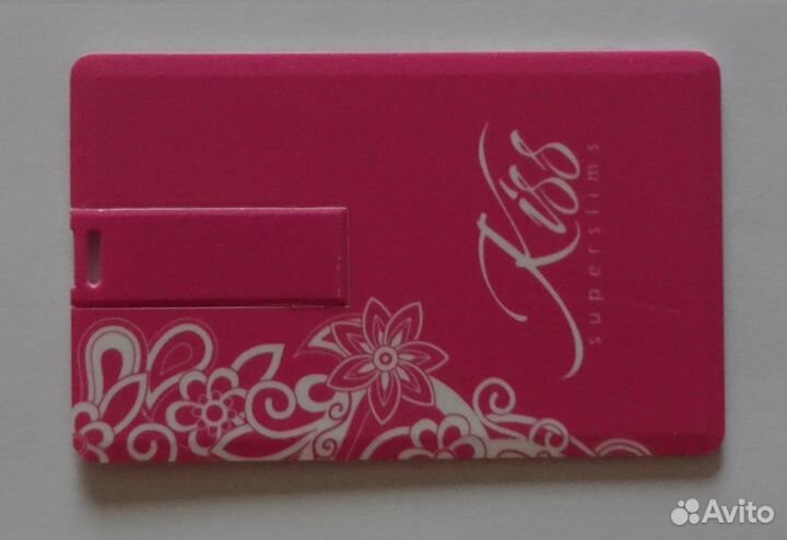 Флешка-визитка Kiss 2Gb