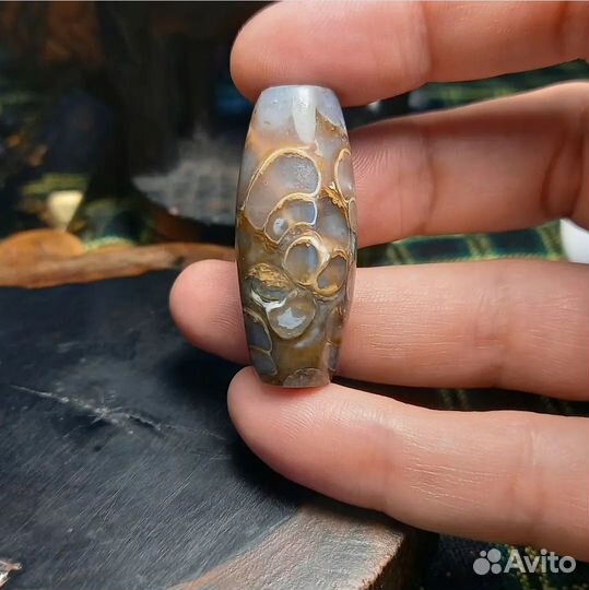 Монетная Бусина дзи