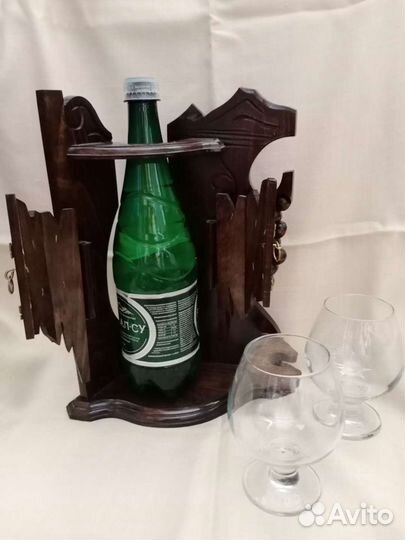 Подставка деревянная под напитки