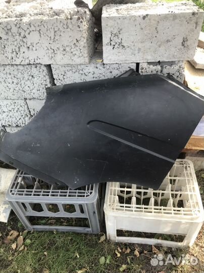 Переднее крыло на Газель железное