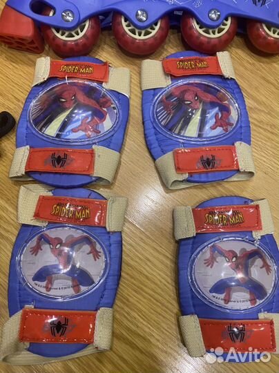 Ролики детские, шлем, защита