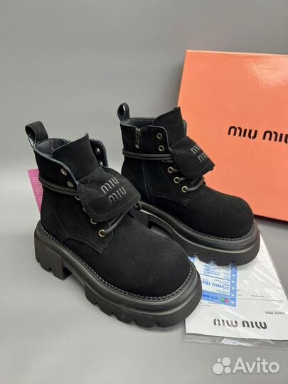 Ботинки зимние Miu Miu 5 расцветок