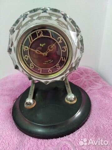 Часы настольные хрустальные СССР купить в Ставрополе | Хобби и отдых ...