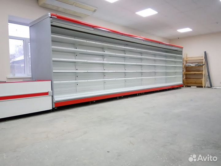 Холодильная горка с выносным холодом б/у