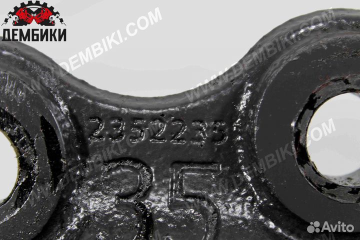 Кронштейн угловой части бампера левый 2352235 scan