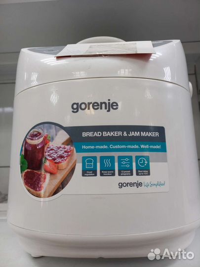 Хлебопечка gorenje