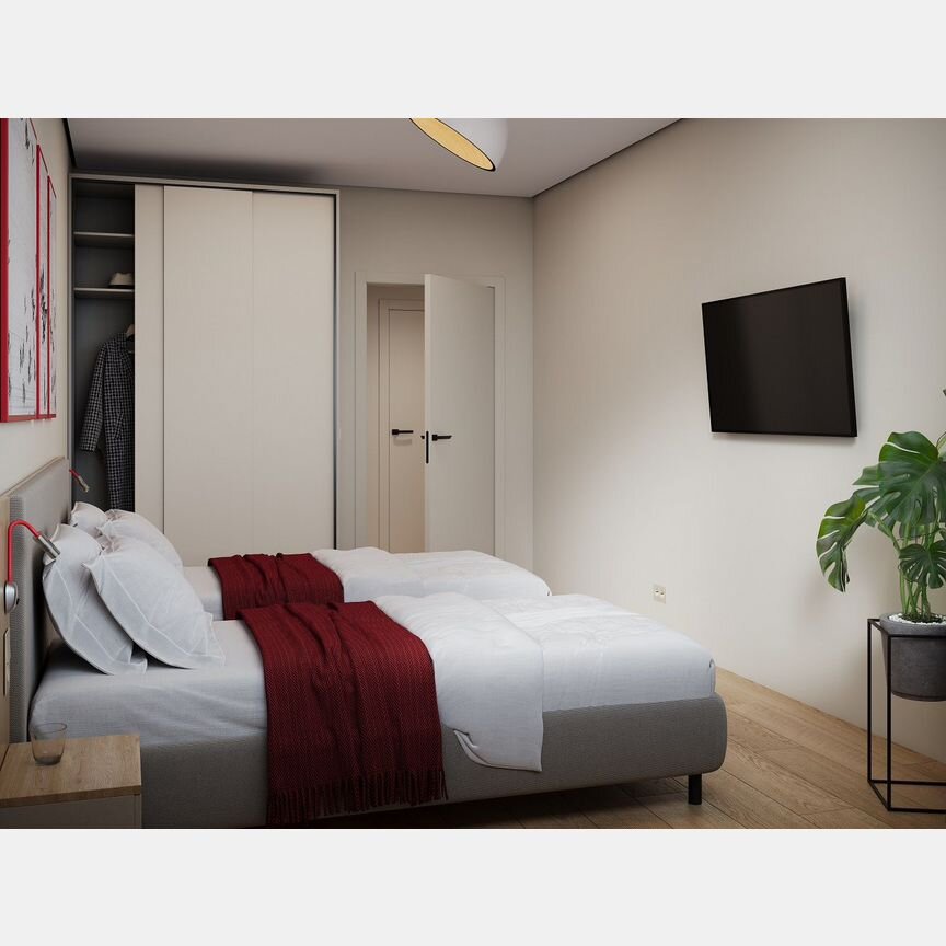 3-к. апартаменты, 65,7 м², 4/24 эт.