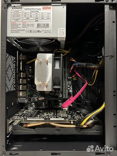 Игровой i7-2600 + Geforce GTX 1060(6) 16-256