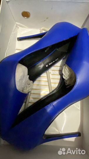 Туфли кожаные