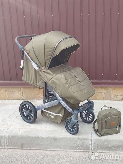 Коляска прогулочная внедорожник (Хаки)