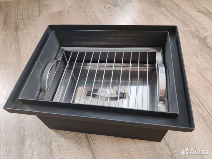 Мангал с гидрозатвором и датчиком температуры