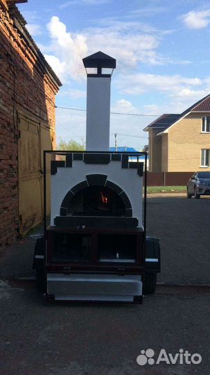 Русская печь на колёсах