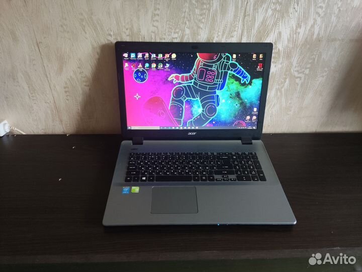Большой ноутбук Acer 17.3 E5-771G Nvidia
