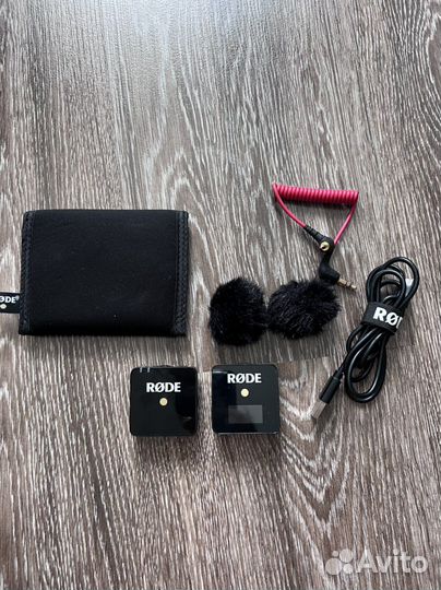 Радиосистема Rode wireless go (фонит)