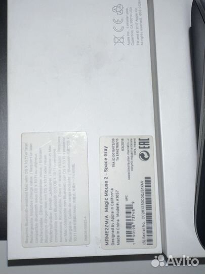 Apple magic mouse 2 space gray