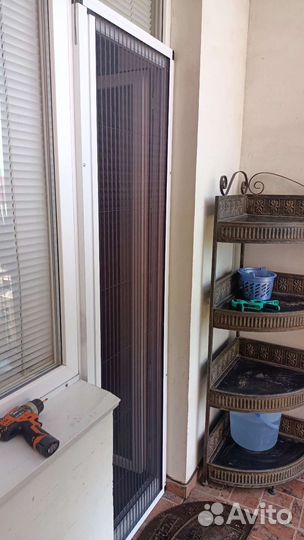 Москитная сетка плиссе, гормошка (раздвижная)