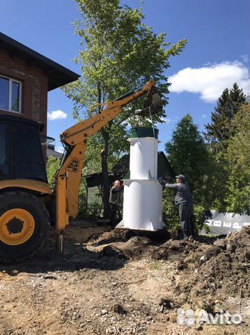 Септик под ключ за 1 день с гарантией 10 лет