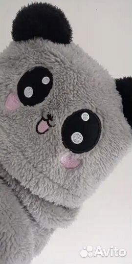 Детский теплый шарф+шапка