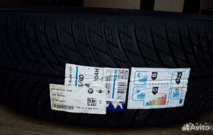 Комплект колес BMW X3 G01 X4 G02 R18, зима, не шип