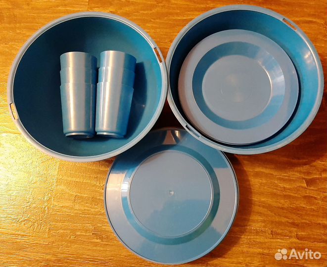 Набор столовой посуды для пикника на 6 персон