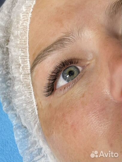 Наращивание, ламинирование ресниц