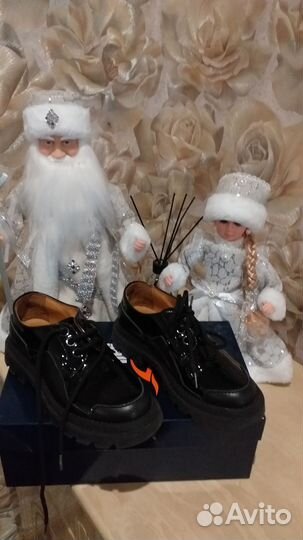 Детские кожаные туфли