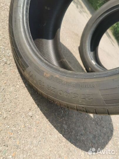 Continental ContiSportContact 5 245/45 R19 и 275/40 R19