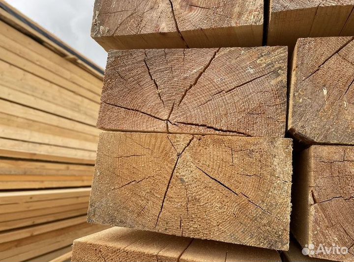 Брус обрезной 200х200х6000