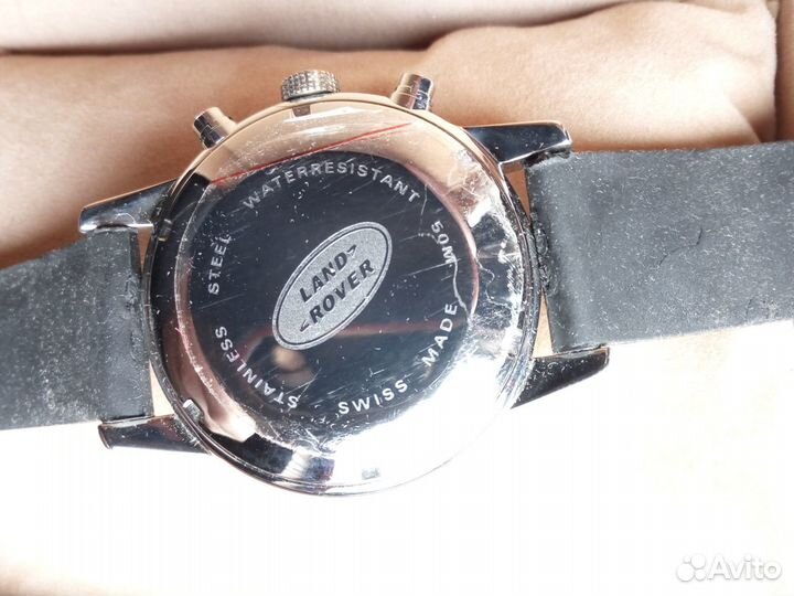 Часы Land Rover хронограф новые