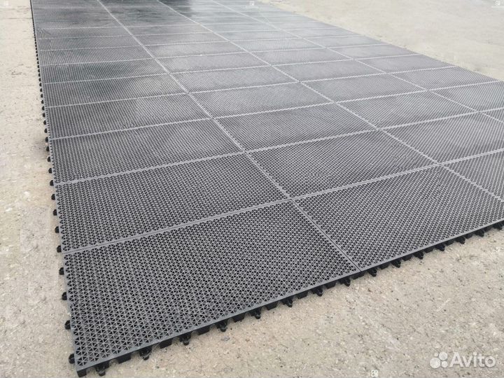 Покрытие полимерный дренажный модуль