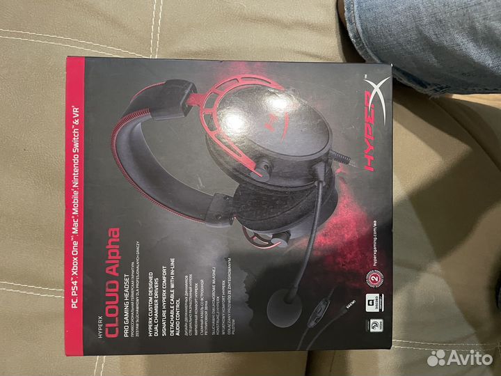 Наушники hyperx cloud alpha